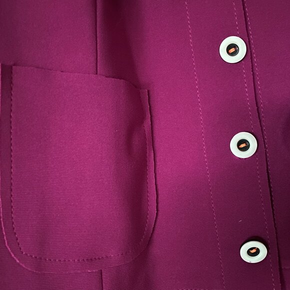 Haut sans manches fushia sans manches et épaules dégagées à l'arrière - Picture 3 of 4